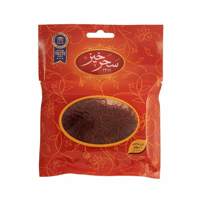 زعفران سحرخیز یک مثقال با کیفیت ممتاز و عطر طبیعی